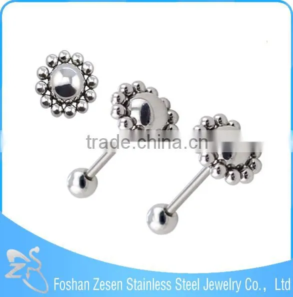 Factory Wholesale Body Piercing Free Sample Custom Different Shaped Tongue Ring photo-2