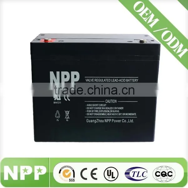12v70ah Deep Cycle Battery Rechargeable for Ups photo-4