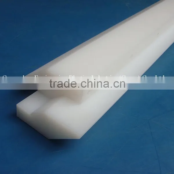 Wholesale Engineering Palstic Cnc Milling Machining Uhmw-pe Guide Rail photo-5