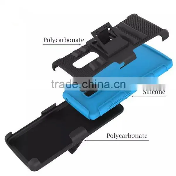Keno PC+Silicone Back Cover for One Plus 2 Combo Case, PC+Silicone for One Plus 2 Case photo-5