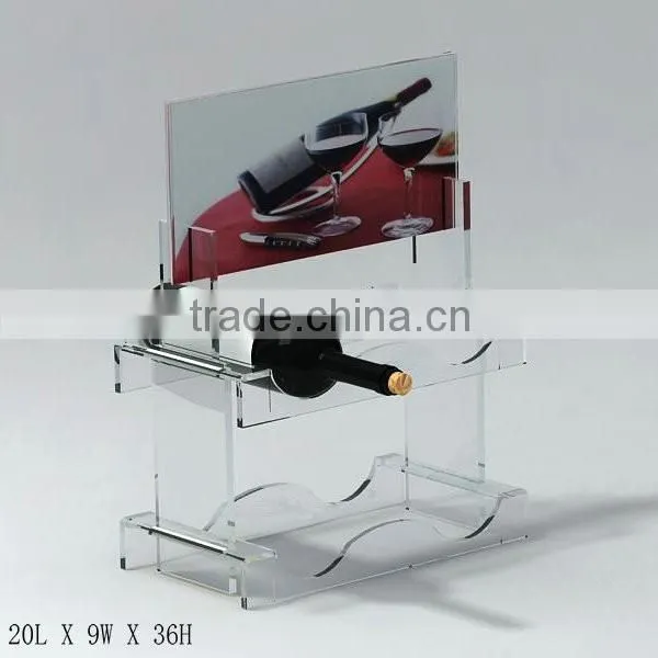 Durable and Elegant Modern Acrylic Wine Display Rack,modern Acrylic Display Rack photo-5