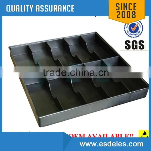 500*360*175mm Size pp Corrugated Handles Esd Turnover Box With CE Certificate photo-2