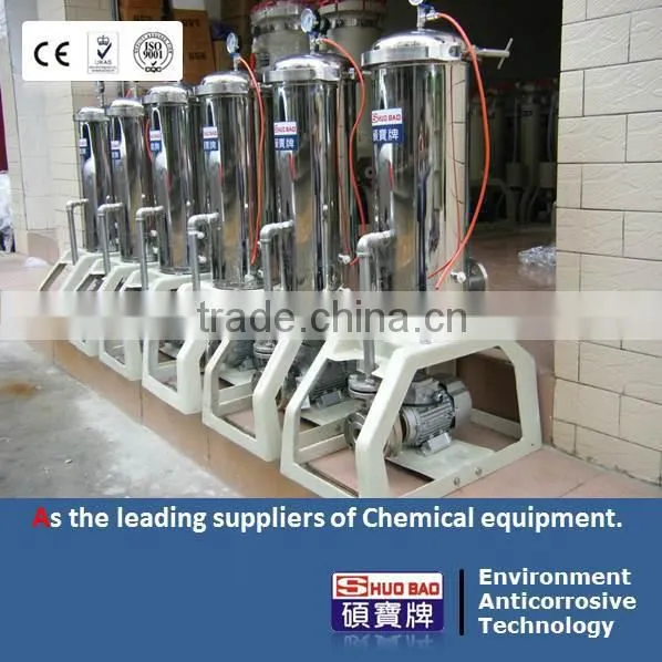 International standard New Process Stainless steel Electroplating Chemical Filter for electroplating plant