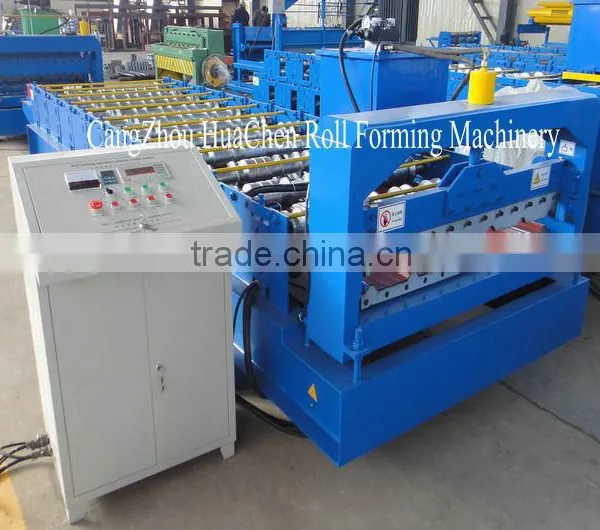 Aluminum Roll Forming Machine for Wall Tiles Making photo-4