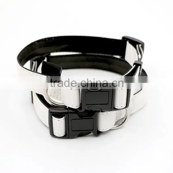 OEM Eco-friendly PU Pet Dog Collars and Leashes photo-3