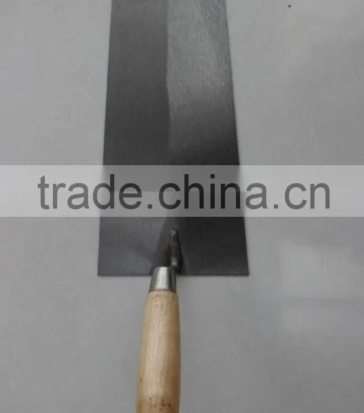 Carbon Steel Bricklaying Trowel / Wooden Hand Tool / Construction Tools photo-2