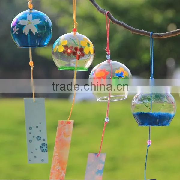 wholesale Japanese glass win chime for home decoration