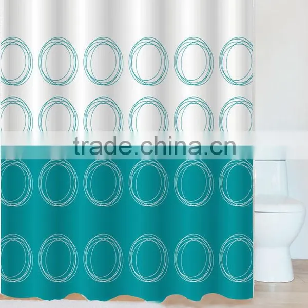 China Manufacturer Washable Polyester Curtain Shower