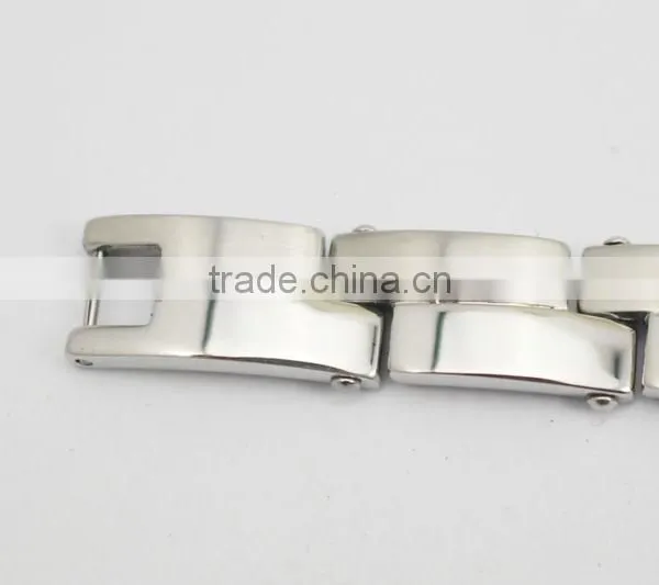 Silver Link Chain Stainless Steel Fashion Bracelet Men photo-4