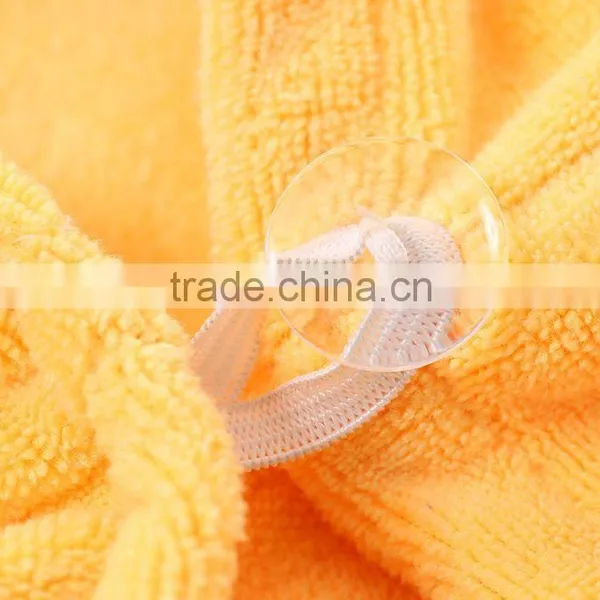 China Manufacturer 28x70cm Durable Quick-drying Microfiber Best Turban Towel Curly Hair photo-4