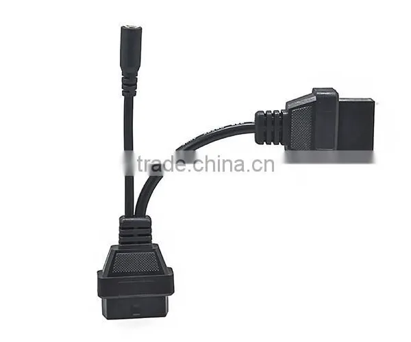 12 Pin OBD2 to 16 Pin OBD2 Connector Adapter Cable for Mitsubishi photo-2