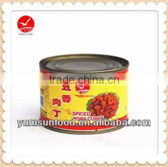 142G SPICED PORK CUBES CANNED