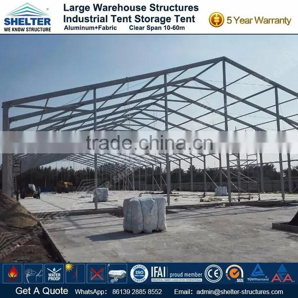 Hot Sale White Pvc Temporary Building Warehouse Tent photo-3