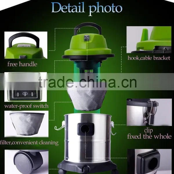 Electrical Good Carpet Wet And Dry Vacuum Cleaner CE GS With Metal Body 1000w 230v Drum Vacuum With Bag Made In China photo-4