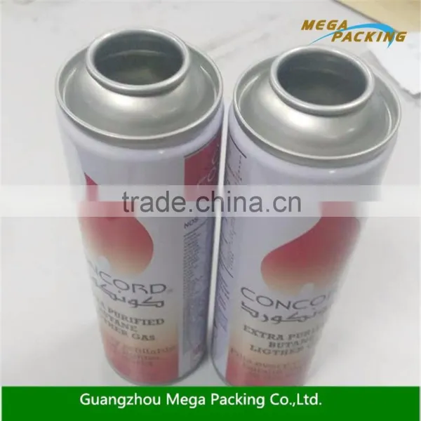 Safety Butane Gas Tinplate Aerosol Can photo-3