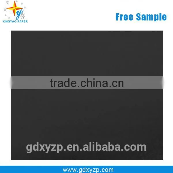 Black Tissue Card Board Paper Packing Wrapping Use High End Black Paper Board photo-5