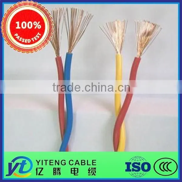 BC or TC Conductor 2*2.5mm Twisted Pair Flexible Cable Wire With PVC Insulation photo-5