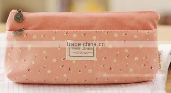 Promotion Two Zippers Fresh Pencil Case Made in China photo-4