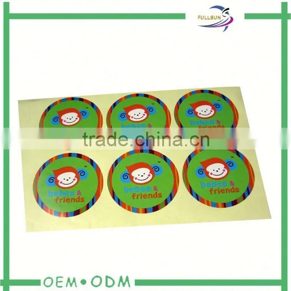 Oem Paper Printing Label Fabric