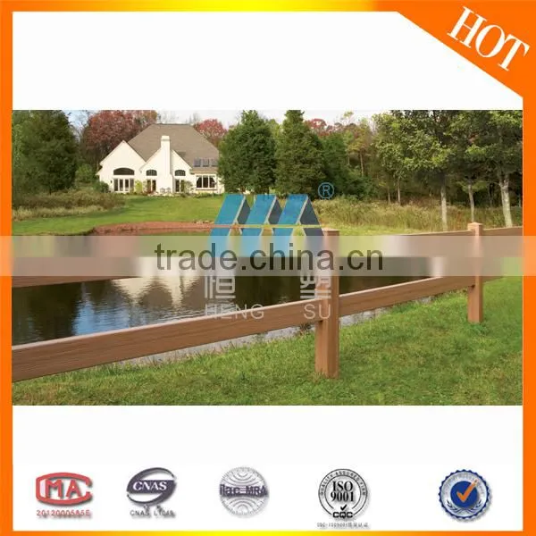 2016 Cheap Wood Plastic Composite Outdoor WPC Deck Railing Designs photo-2