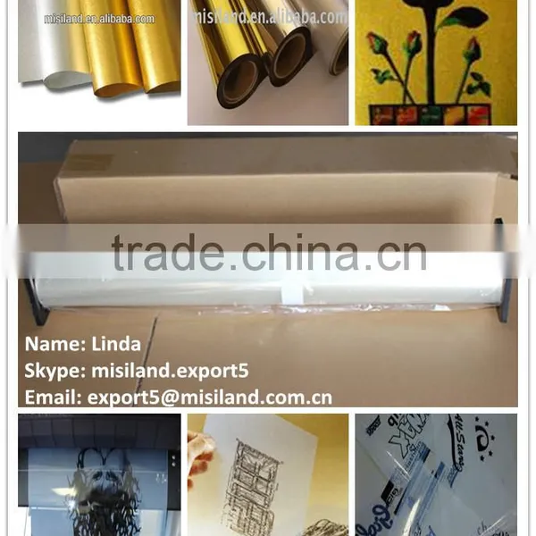 China Factory Sells!!! Inkjet Matte Gold/Silver Inkjet Film (for Inkjet Printers,125um,non-waterproof) photo-2