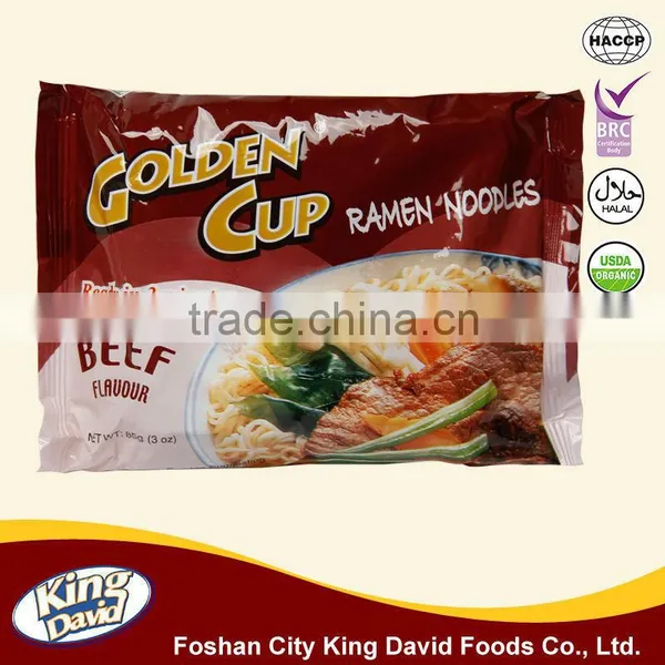 85g Beef Flavour Fried Halal Wholesale Instant Noodle photo-3