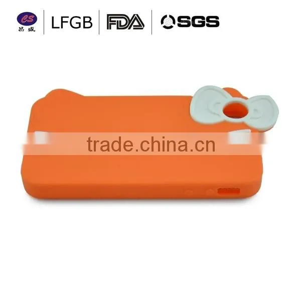2015 FDA.LFGB Hello Kity Shape Fashion 3d Silicone Tpu Phone Case Silicone Mobile Phone Case/custom Silicone Phone Case photo-2