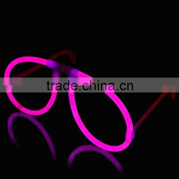 Plastic Glowstick Glasses Light up Glow Eyeglasses for Children Fun