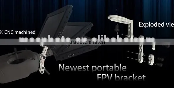Aluminium Alloy FPV Monitor Bracket photo-4