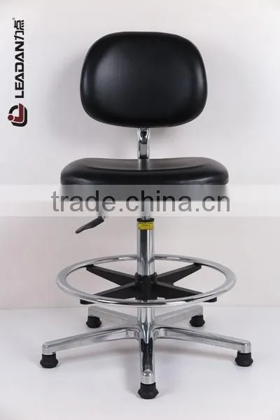 ESD Anti Static Chair Lab Cleanroom Chair PU Leather Chair photo-3