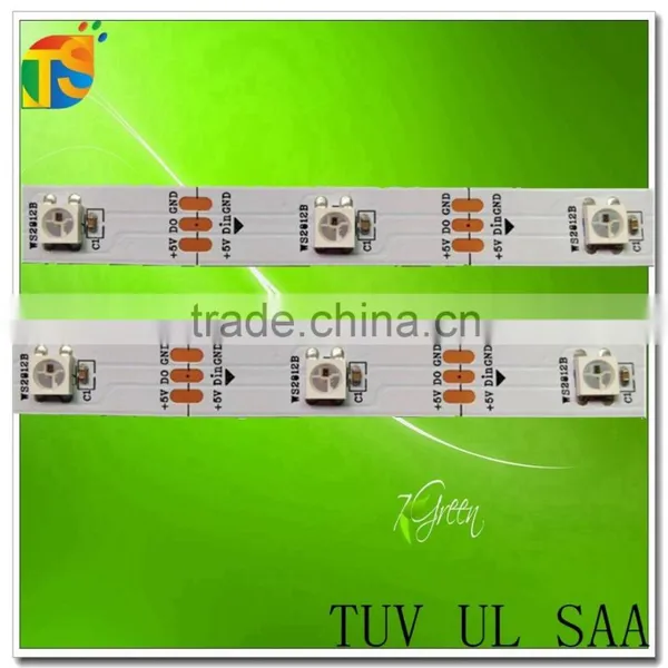Individually Addressable Ws2812b 30led/m Ip65 Rgb Led Strip Light Supplier's Choice photo-2