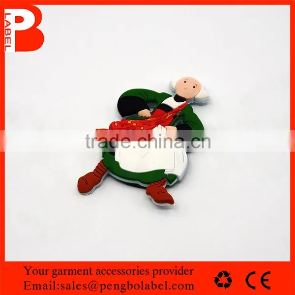Rubber Material Custom Dinosaur 3D Rubber Pvc Patch Label photo-4