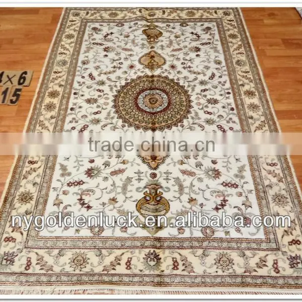 4x6ft Chinese Persian Silk Rugs and Carpets