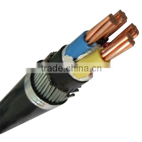 PVC Insulated Power Cable Copper Conductor 4 Core 10mm Pvc Cable photo-2
