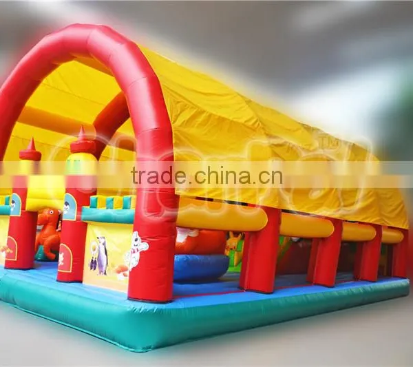Hot Sale Kids Inflatable Trampoline Inflatable Playground Rentals photo-2