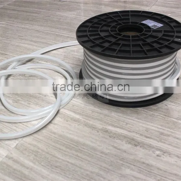 Mini 8*16mm Double Coat 12v DC Led Flex Neon Rope Cool White 6w/m photo-6