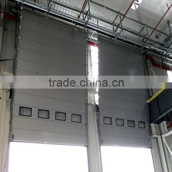Warehouse Automatic Lift Overhead Sectional Door for Large Workshop photo-4