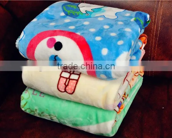 Wholesale Cheap Cute Picnic Coral Fleece Baby Blankets