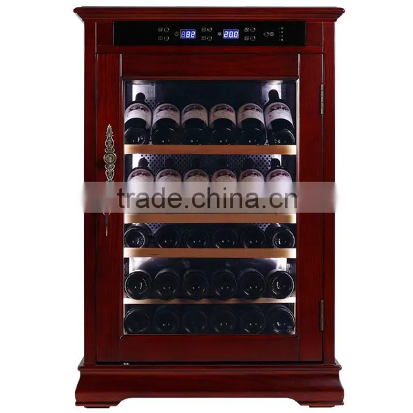 Shentop STM-A150F Wood Wine Refrigerator Single Zone Wine Cellar Compressor Wine Cooler