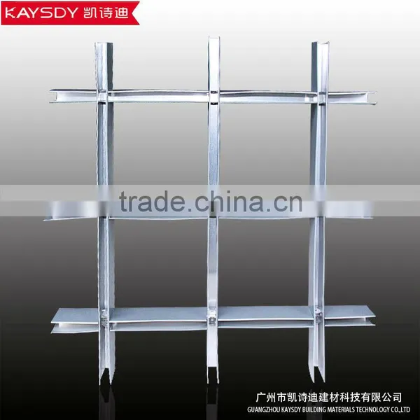 Modern Constuction Materials Open Metal Grid Aluminum Suspended Ceiling photo-4