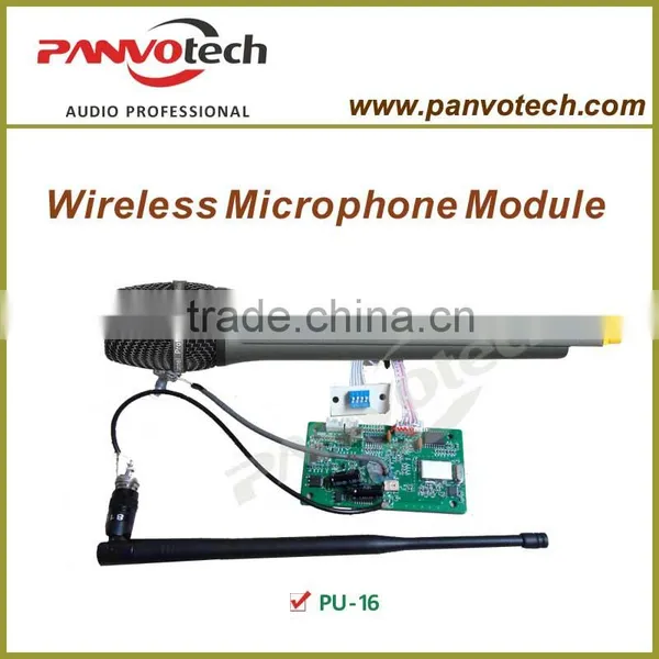 Panvotech Uhf Wireless Microphone Audio Module