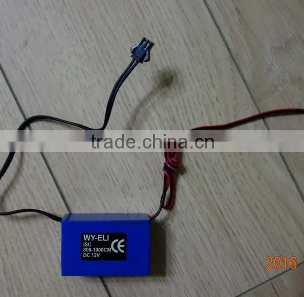 WY-ELI-ISC-400-600cm Simple EL WIRE INVERTER / DC 24V EL WIRE INVERTER / el Wire Driver photo-3
