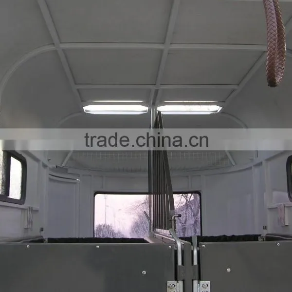 2 Horse Straight Load Float Camping Trailers Horse Trailer photo-4