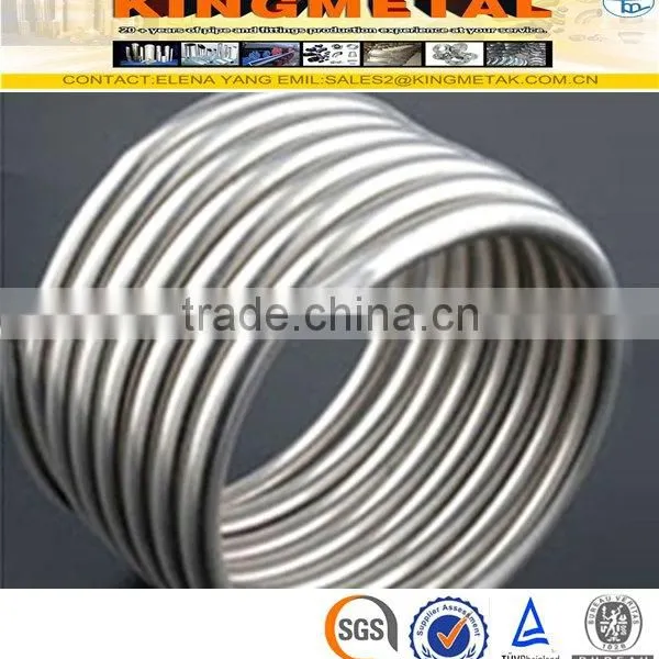 ASTM A269 200 Series Stainless Steel Coiled Tube photo-5