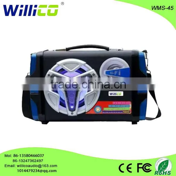 Mini Portable FM Speakers Bluetooth Speaker With Rechargeable Battery photo-4