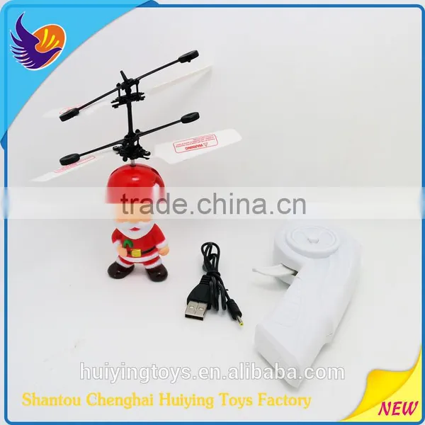 Click to Get Free Sample 2015 Best Christmas Gift Rc Helicopter Toys Flying Santa photo-2