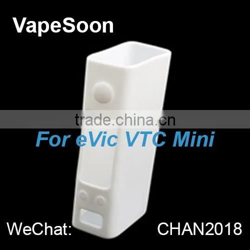Colorful Cheap Price EVic VTC Mini Silicone Peau Antislide Mod Box Silicone Skin photo-2