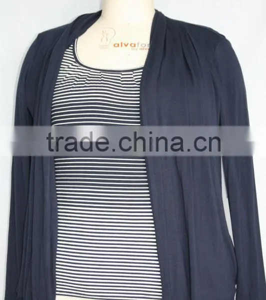 2fer Long Sleeve Stripes Pictures of Clothes Plus Size Casual photo-2