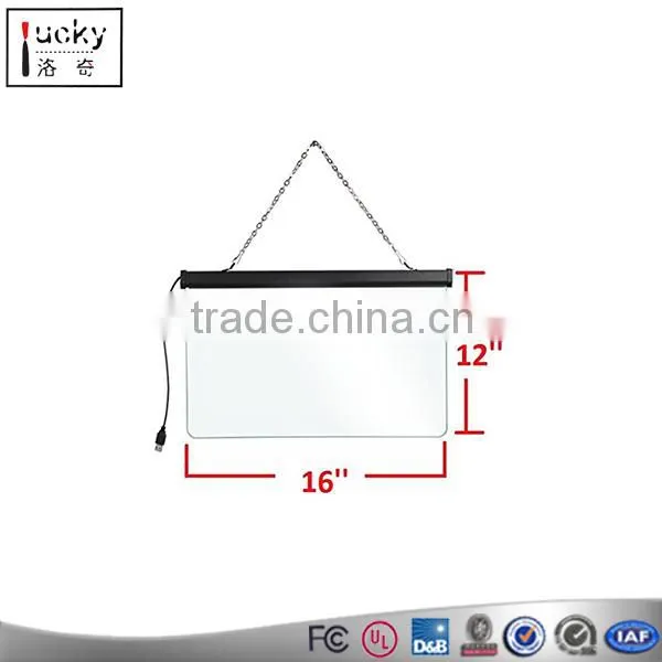 Plexiglass 7 Colors Changing Led Lit Sign With Picture / Engrave Logo in Sign With Remote Controller photo-2