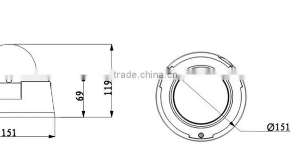 Dahua IPC-HDBW5300 Vandalproof CCTV IP Camera ONVIF 2.7-12mm Varifocal Day/Night Vision IR 20M photo-4